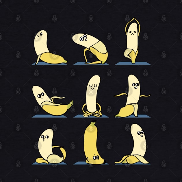 Banana Yoga by huebucket